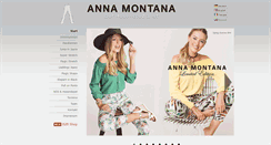 Desktop Screenshot of anna-montana.eu